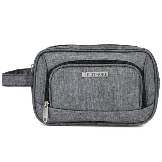 Beltimore szara kosmetyczka podróżna premium - Krateczka.pl