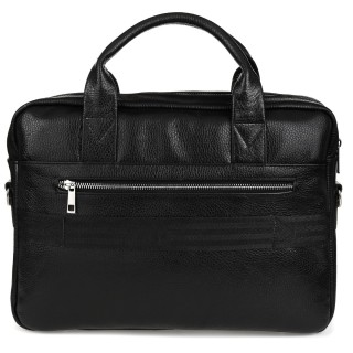 Beltimore torba męska skórzana Duża czarna laptop | Krateczka.pl
