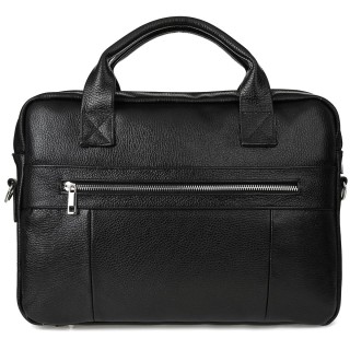 Beltimore torba męska skórzana Duża czarna laptop | Krateczka.pl