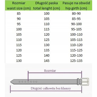 Czarny Pasek męski skórzany do spodni automat Beltimore | Krateczka.pl