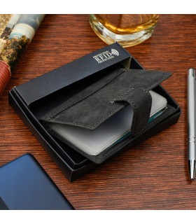 Etui na dokumenty karty skórzane slim Beltimore - Krateczka.pl
