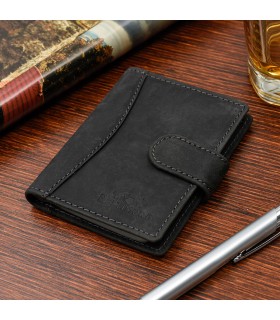 Etui na dokumenty karty skórzane slim Beltimore - Krateczka.pl