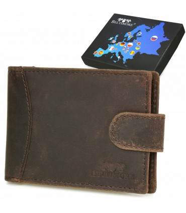 Etui skórzane na dokumenty karty wizytownik RFiD | SKLEP KRATECZKA