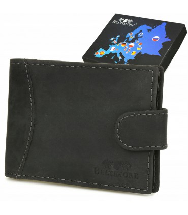 Etui skórzane na dokumenty karty wizytownik RFiD | SKLEP KRATECZKA