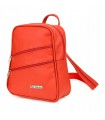 Czerwony plecak torebka damska Skórzana Beltimore 022