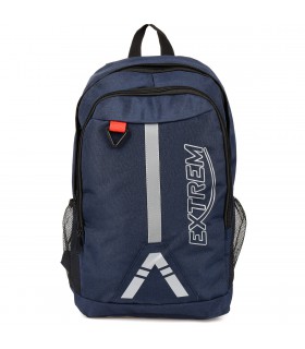 Plecak sportowy trekkingowy na laptopa duży solidny wodoodporny granatowy EXTREM T22