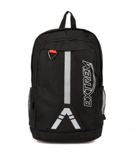Plecak sportowy trekkingowy na laptopa duży solidny wodoodporny czarny EXTREM T22