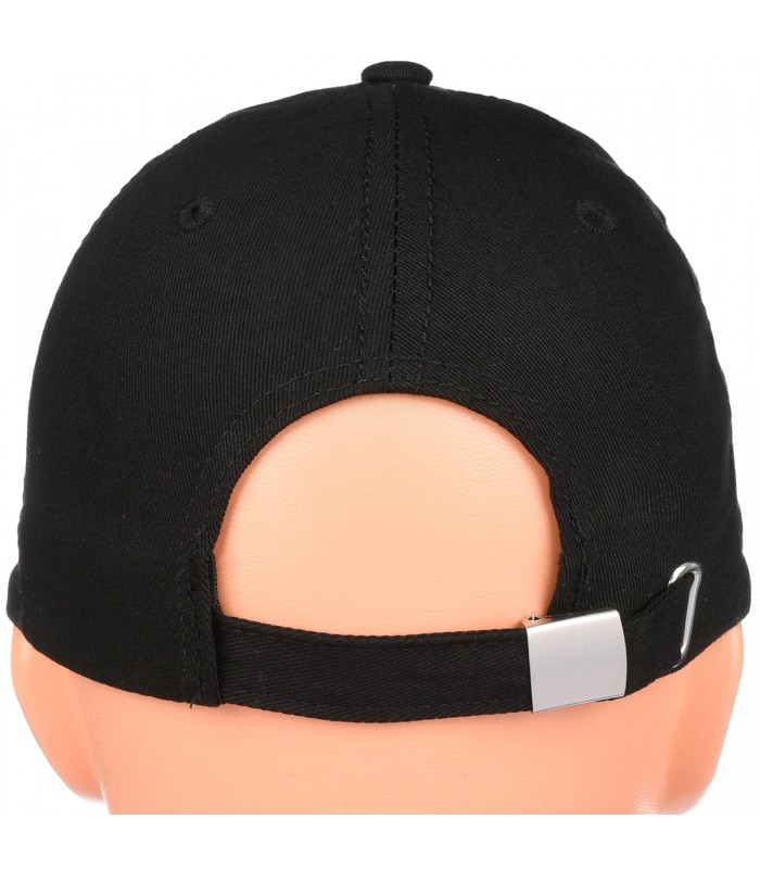 Czarna czapka z daszkiem baseballówka NYC regulacja cz-m-25