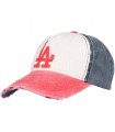Czerwona czapka z daszkiem baseballówka vintage LA cz-m-63