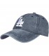 Granatowa czapka z daszkiem baseballówka LA cz-m-65