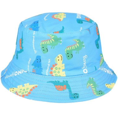 Dino kapelusz dwustronny bucket hat dziecięcy- krateczka.pl