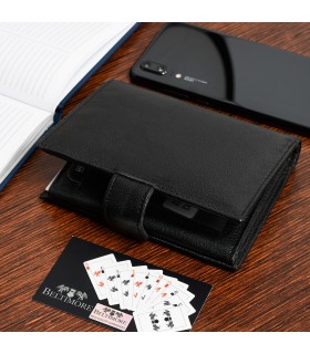 Męski portfel skórzany klasyczny RFiD czarny Beltimore D49 | Sklep Krateczka