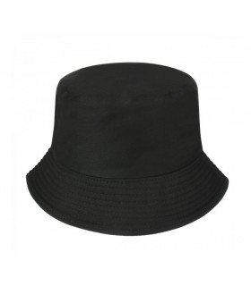SMILE na czerni dwustronny kapelusz dziecięcy bucket hat KAP-MD