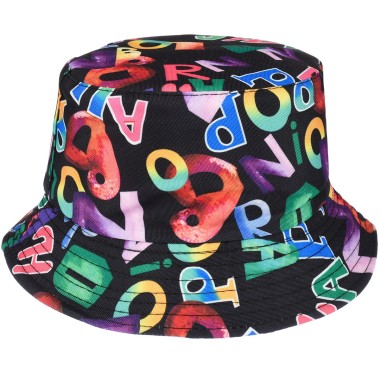 Literki dwustronny kapelusz dziecięcy bucket hat - krateczka.pl