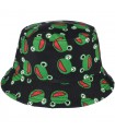 Żabki dwustronny kapelusz dziecięcy bucket hat KAP-MD