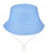 Niebieski kapelusz dziecięcy z regulacją bawełniany letni Kap-mds