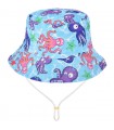 Ośmiorniczki kapelusz dziecięcy z regulacją bawełniany letni Kap-mds-5